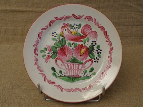 Assiette faïence décor - en,