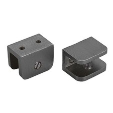 Supports en verre réglables poteaux en caoutchouc réglables design résistant