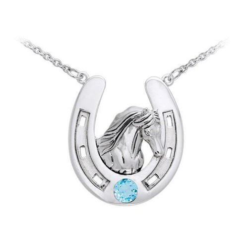 Friesien cheval fer 925 - cheval,