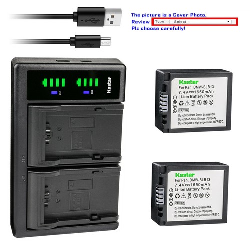 Kastar battery ltd2 - ltd2, charger