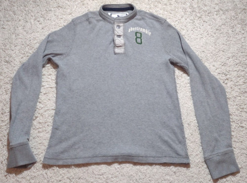 Y2k abercrombie fitch henley - abercrombie,