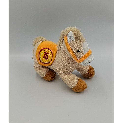 Doudou sonore cheval beige
