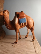 Ancien santon Devineau crèche  Chameau Dromadaire 