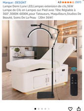 lampe beauty bar demi lune led