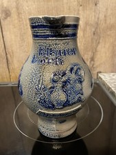 Ancien Pichet à vin en grés blauer bock