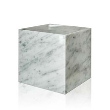 Cube Marbre Blanc Carrara