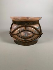 Vase En Verre Fer Forgé Art