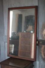 Grand miroir bois vintage