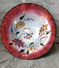 Magnifique Assiette Émaux De