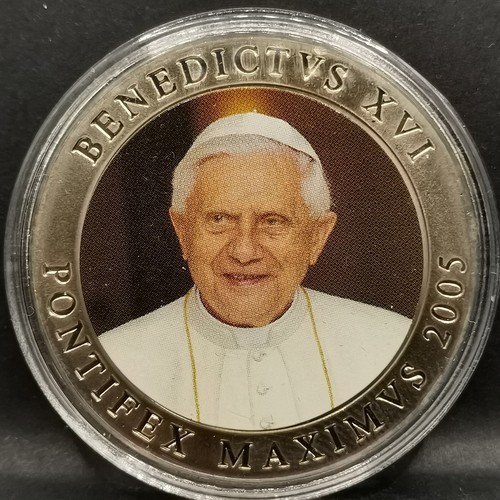 Medaille 41mm pape benoit - pape, xvi