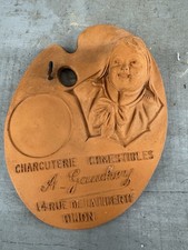 Porte Montre Terre Cuite Georges Dreyfus Publicité Dijon Palette Peintre