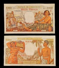 1938 - 1000 Francs Djibouti