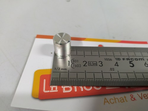 Bouton 1cm pour ampli - 1.1cm,