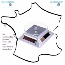 Présentoir rotatif solaire ou