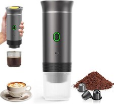 3 En 1 Machine à Cafe Portable Cafetière à Expresso Chauffage Électrique 12V