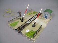 LQ654 MARKLIN 7390 Train Ho 1/87 Passage à niveau mécanique Bahnubergang