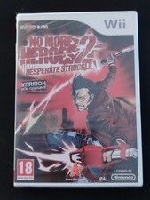 Jeu NINTENDO WII no more heroes 2 desperate struggle Sous Blister PAL fr
