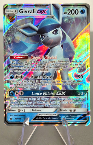 Carte pokémon givrali - carte,