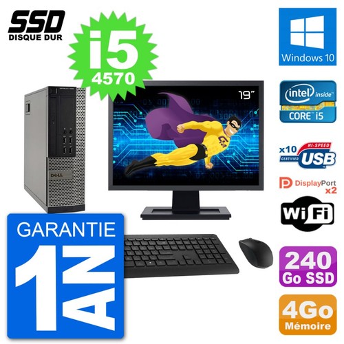Dell 7020 sff ecran - sff, 19"