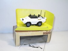 SOLIDO, 1X US COMMANDO POLICE militaire version IV en roues nylon, 1980'