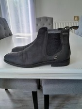 BOTTINES SUPERDRY CHELSEA DAKAR CUIR NOIR