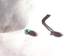 PIERCING A ANGLE DROIT NEZ  -