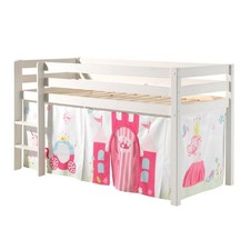Lit Enfant "Pino Princesse" 90x200cm Blanc