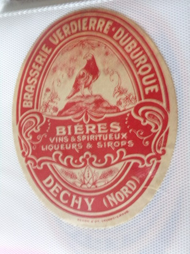 Etiquette ancienne biere - etiquette,