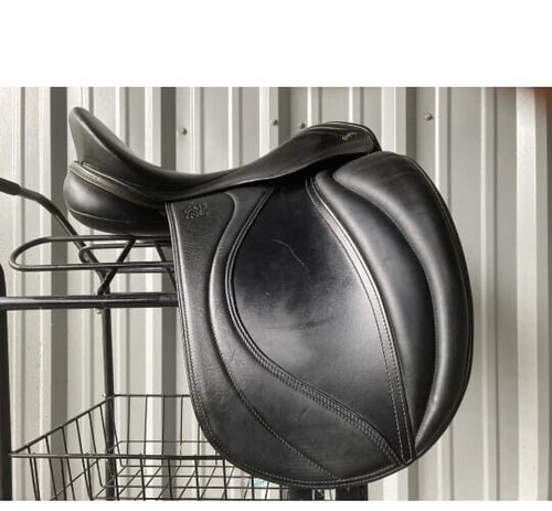 Selle endurance en cuir - 15",