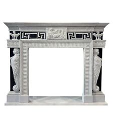 Cheminée Sculptée Grecque En