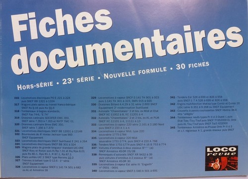 Fiches documentaires matériel