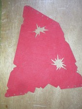 PLAYMOBIL 3900 BATEAU PIRATE VOILE ARRIERE ROUGE TRES  BON ETAT