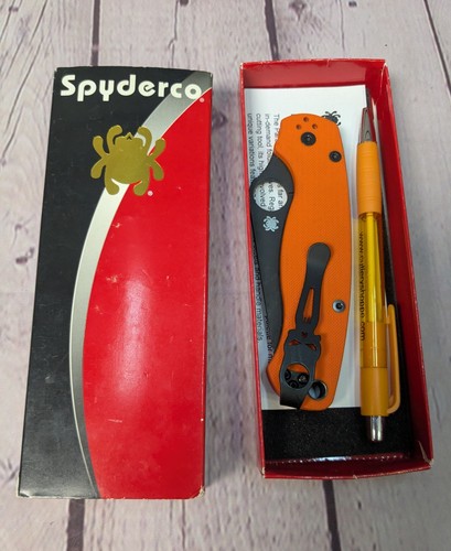 Spyderco paramilitary knife - 2,