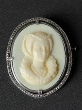 1920 BROCHE bakélite (os ?)