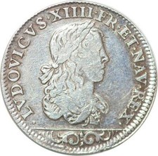 T6765 TrÃ¨s Rare Jeton Louis XIII Chambre de Francs Fiefs Argent -> F Offre