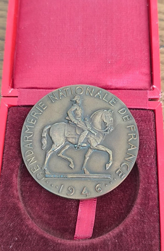 Médaille bronze gendarmerie - médaille,