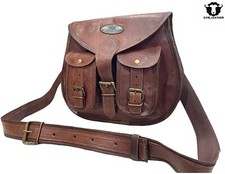 Sac Besace Cuir Véritable GVB