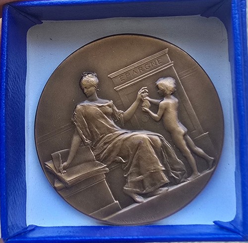 Rare médaille art nouveau - rare,
