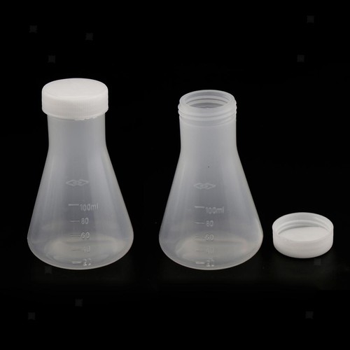 Flacon conique plastique - conique, en