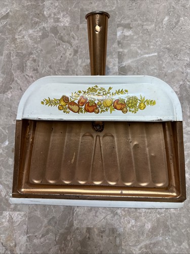 Vintage dust pan - dust, &