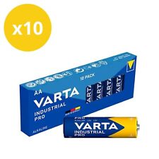 Pile AA LR6 Varta Industrial Pro - Lot de 10 Piles Haute Performance - DLC 2032