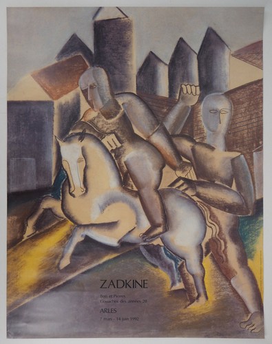 Affiche art ossip zadkine - ossip,