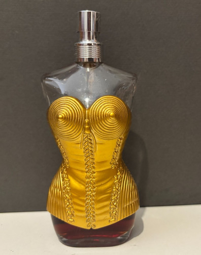 Flacon corset gold rock star - ,