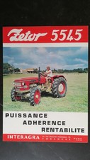 BROCHURE TRACTEUR  Zetor