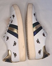 Baskets SERAFINI Papillon Languette Fourrure Taille 40 Sneakers Femme