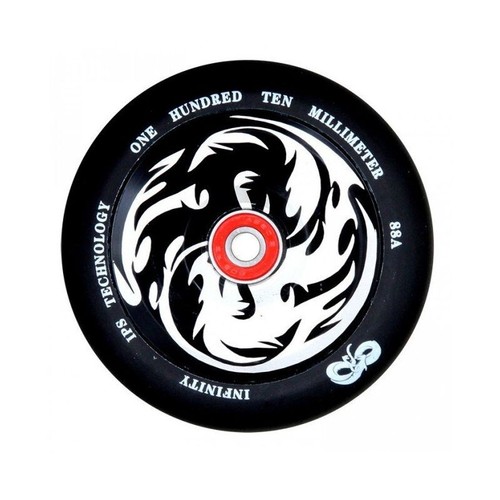 Roue noire pour roller - , maya
