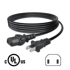 UL 6.6ft AC Power Cord Cable
