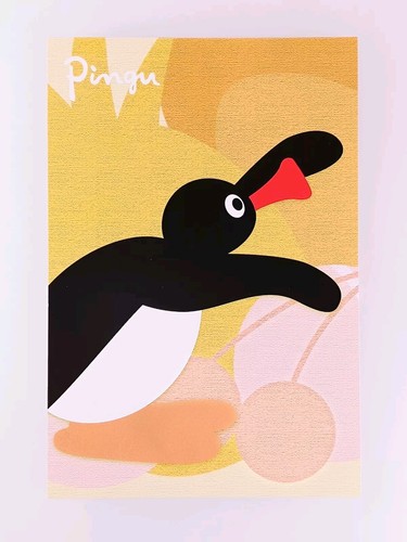 Carte postale originale pingu - carte,