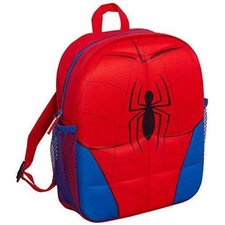 Marvel Spiderman Sac à dos en peluche 3D, Rouge, taille uniq - 5036278084959