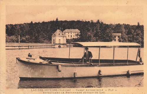 Lac des settons canot - des,